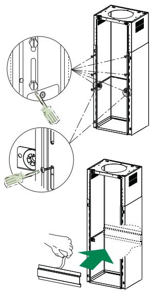 FRANKE FNE905XS - Fixing the Frame/Chimney - 1