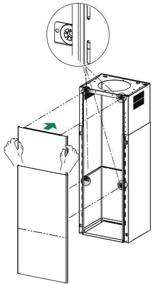 FRANKE FNE905XS - Fitting the Panel and Fixing the Hood Canopy - 2