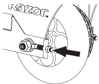 RAZOR E100 GLOW - Left Side (Brake) - 3