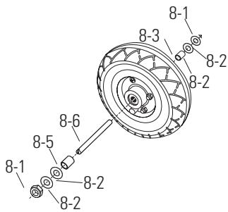 RAZOR E100 GLOW - Adjusting the Chain - 4