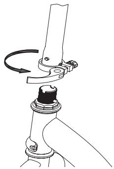 RAZOR E100 GLOW - □ Attaching the Handlebars - 1