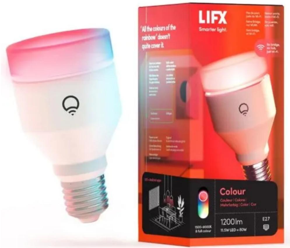LIFX AMPOULE CONNECTEE COLOUR A60 - Contenu [cacher] - 1