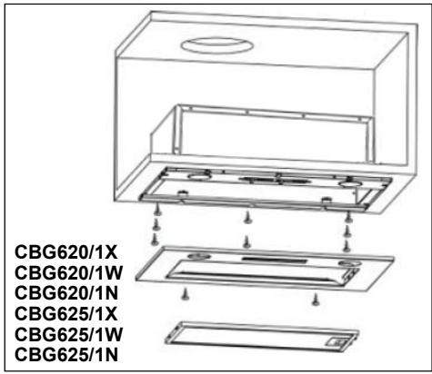 CANDY CBG6250 - Vorbereiten der Installation: - 5