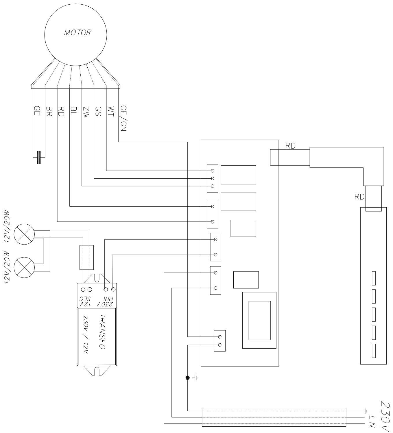 NOVY 828 - REPLACING THE LAMPS - 11