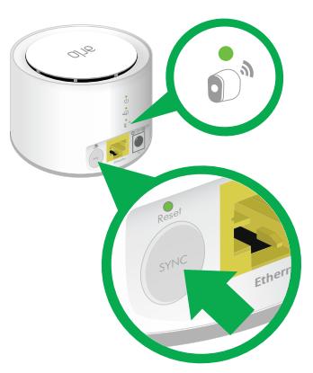 ARLO VMS4130P-100EUS - To sync your cameras: - 1