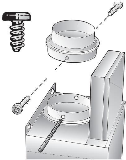 BOSCH DWW096651 - mm capa sahip atik hava borusunun baglanmasi: - 1