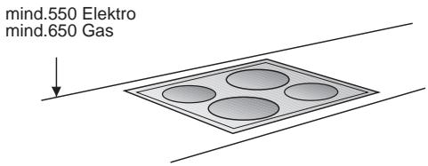 BOSCH DWW096651 - Length of the connecting cable: 1.30m If it is necessary to wire the extractor hood directly into the mains: - 2