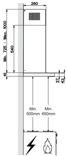 FRANKE FLI625 - Ingombro - 3