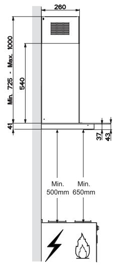FRANKE FLI625 - Wymiary - 3