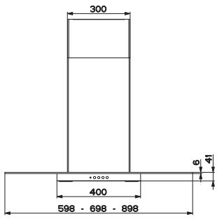 FRANKE FLI625 - Encombrement - 3