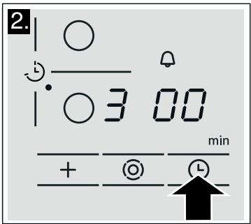 BOSCH PKE611B17E - PKE611BB8E - Tijdsduur instellen - 1