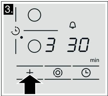 BOSCH PKE611B17E - PKE611BB8E - Impostazione durata: - 2