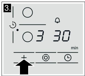 BOSCH PKE611B17E - PKE611BB8E - Réglage de la durée : - 2