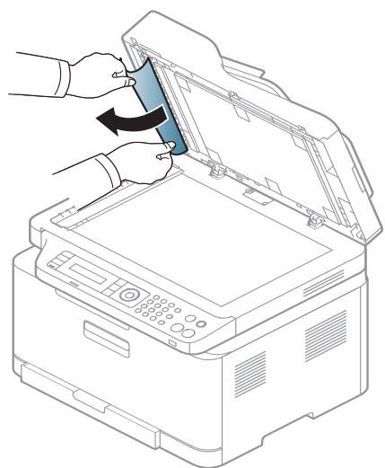 SAMSUNG XPRESS C483W - Bourrage du papier d'origine dans le scanner - 6