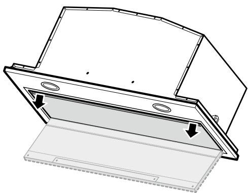 SIEMENS LB57574 - Retirer le filtre métallique à graisse - 1