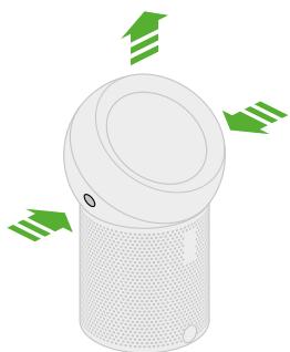 DYSON PURE COOL ME BP01 - Changing your filter - 1