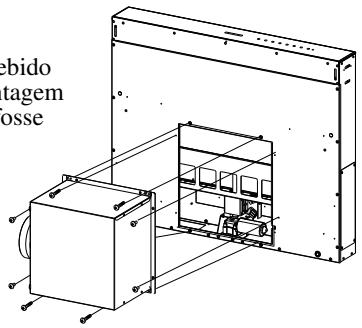 AIRLUX AHV972BK - Introdução do corpo do exaustor na placá de encaixe, de cima para baixo - 2