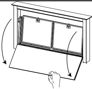 AIRLUX AHV972BK - Cleaning the Comfort Panels - 1