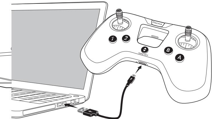PARROT SWING - PARROT FLYPAD: CARICARE LA BATTERIA - 1