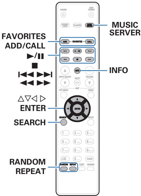 DENON DNP-730AE - Lecture de fichiers stockés sur un ordinateur et un stockage NAS - 1