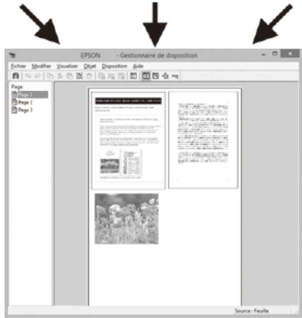 EPSON SC-P700 - Utilisation du Gestionnaire de disposition - Windows - 6