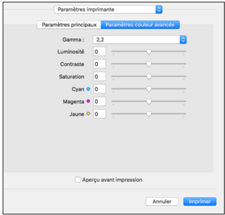 EPSON SC-P700 - - EPSON Standard (sRGB) ou Adobe RGB - 1