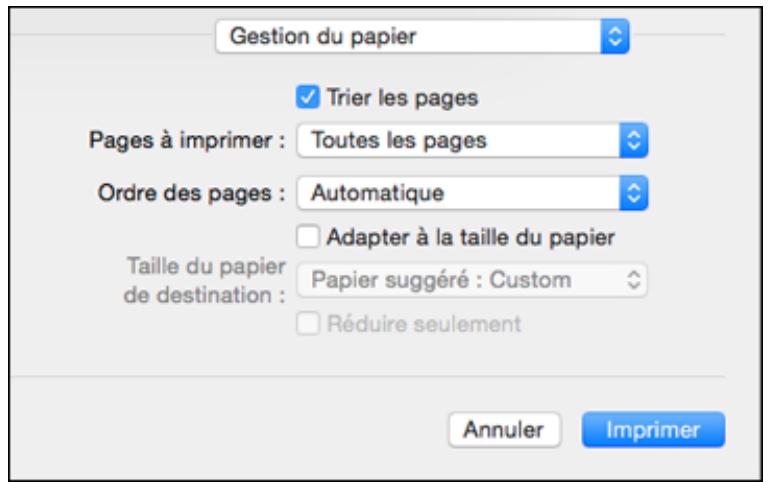 EPSON SC-P700 - Redimensionnement des images imprimées - Mac - 1