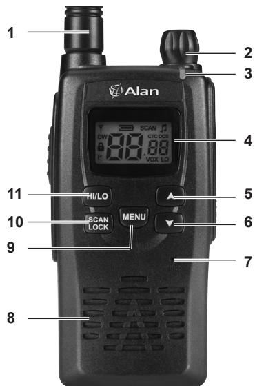 MIDLAND ALAN HP 450-2A - Descrizione - 1