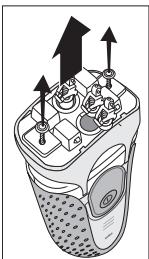 BRAUN SERIES 3 380S-4 - Desmontaje de las baterías - 1