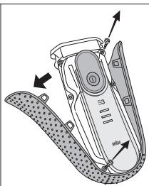 BRAUN SERIES 3 380S-4 - Battery removal - 2