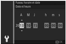 NIKON 1 S2 - Régler l'horloge. - 7