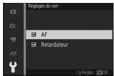 NIKON 1 S2 - Réglages du son - 1