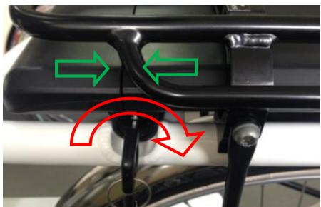 PEUGEOT TREKKING MIXTE - b. Repositionnement de la batterie : - 3