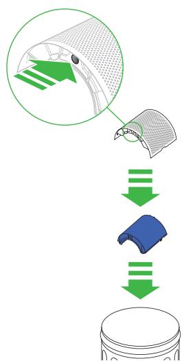 DYSON PURE HUMIDIFY+COOL - Changing your filters - 1