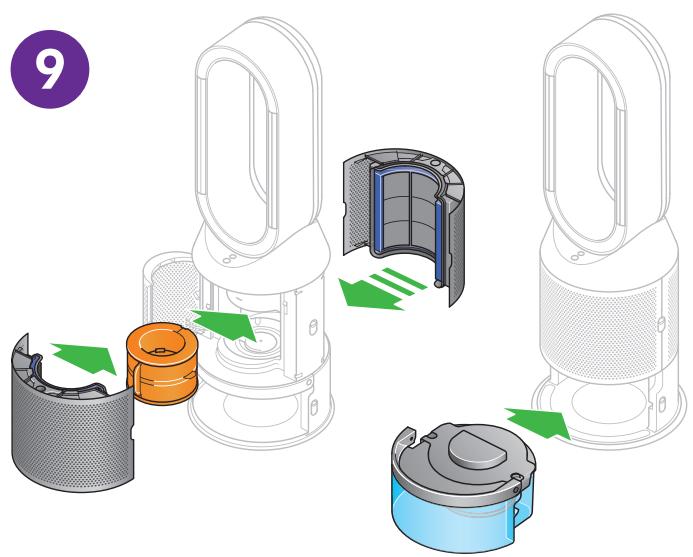 DYSON PURE HUMIDIFY+COOL - Deep cleaning your machine - continued - 7