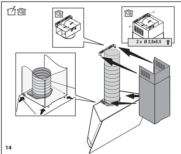 BEKO HCA92741B - Prietaiso montavimas - 2