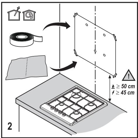 BEKO HCA92741B - Davlumbazin Duvara Montaj Hazirligi - 2