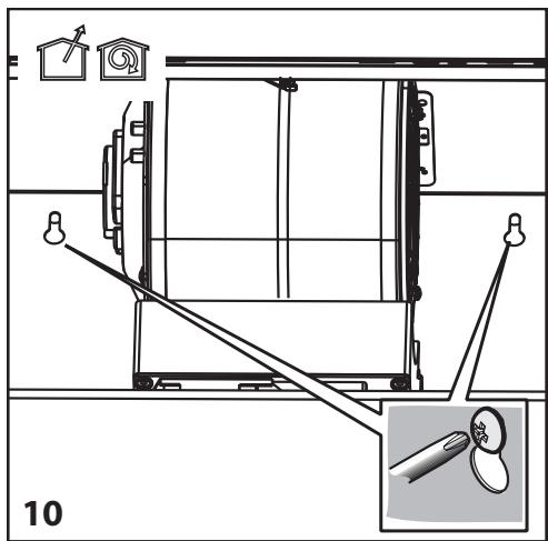 BEKO HCA92741B - Montagem do exaustor na parede - 4