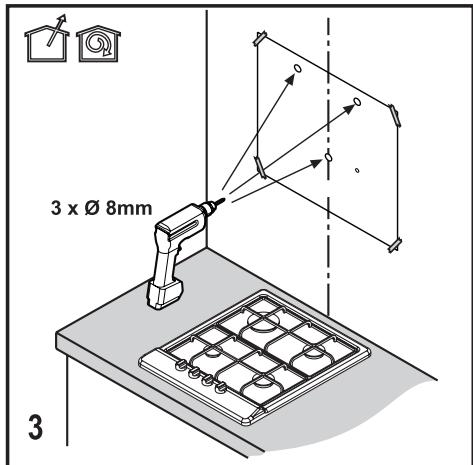 BEKO HCA92741B - Davlumbazin Duvara Montaj Hazirligi - 3