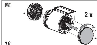 BEKO HCA92741B - Kohlefilter (nur bei Modellen mit Filter) - 1