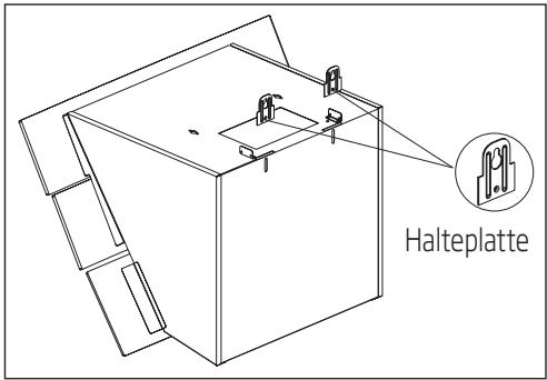 Halteplatte