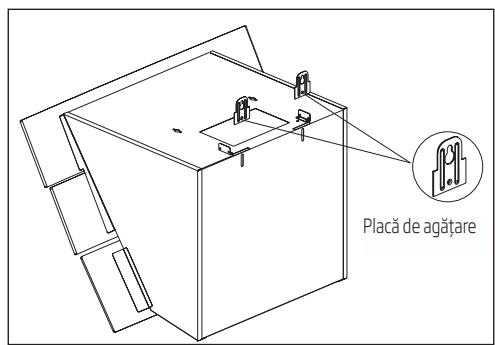 BEKO HCA62741B - Instalarea hotei pe perete - 1