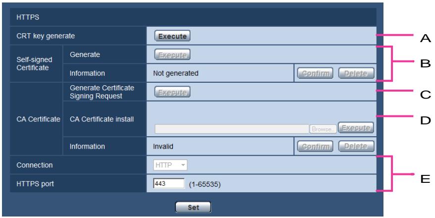 PANASONIC TC0964070-045CE - Configure the HTTPS settings - 2