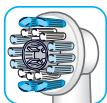 ORAL-B GENIUS 8000N SENSI ULTRATHIN  -  GENIUS 8100S CROSSACTION -  GENIUS 8600 SENSI ULTRATHIN - Brush heads - 3