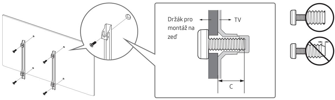 SAMSUNG 50MU6102KXXH - Montáž televizoru na zed' - 2