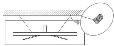 SAMSUNG 50MU6102KXXH - Preventing the TV from falling - 2