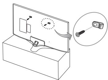 SAMSUNG 50MU6102KXXH - Preventing the TV from falling - 1