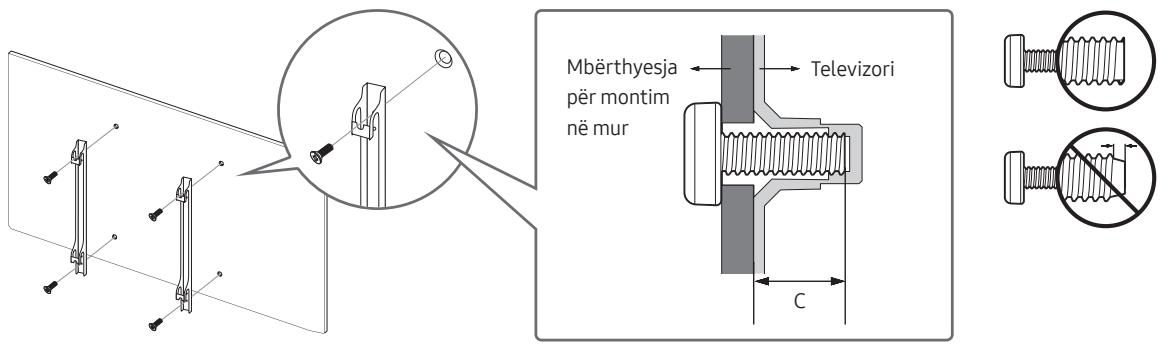 SAMSUNG 50MU6102KXXH - Montimi i televizorit nè mur - 2