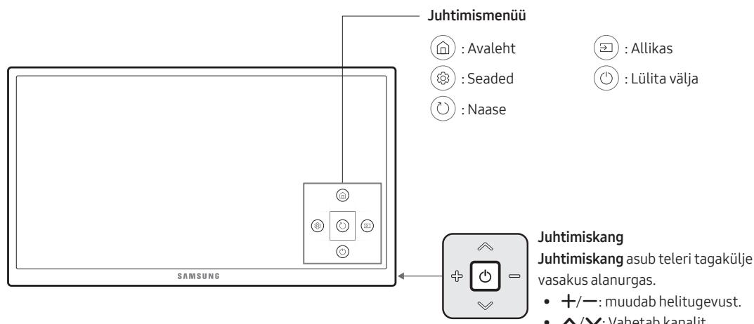 SAMSUNG 50MU6102KXXH - TV juhtseadei kasutamine - 1