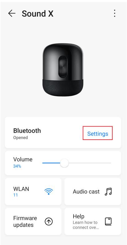 HUAWEI SOUND X - How to a connect my speaker to my phone via Bluetooth using the HUWEI AI Life app - 1